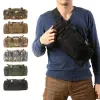 Sacs de haute qualité extérieur militaire tactique sac à dos pack de taille pack de taille mochilas molle camping randonnée pochette 3p poitrine sac