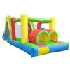 6*3*2,5 m (20 piedi*10ft*8ft) cortile Famiglia di rimbalzo della casa gonfiabile Bouncer Moonwalk Obstacle Course con soffiante