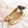 Casual Shoes Spring And Autumn 2024 Chicken Rolls Ballet Round Toe Flat Soft Soled Mother Women's