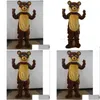 Maskottchen Kostüme 2024 S niedliche Teddybären Kostüm Karneval Party Bühnenbühne Kostüm für Männer Frauen Halloween Drop Lieferung Appa otpyx