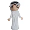 2024 Costume de mascotte de garçon arabe super mignon