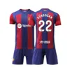 Футбольные комплекты Lewandowski Home Barcelona Pedri Dembele Felix Gavi