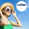 Parapluies Automatic Rain Sun Umbrel UV Protection UV avec poignée LED Résistante portable Résistante pour les femmes