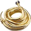 Collier de cou créatif Snake Choker Bracelet Personnalize Girl Snake Wrap peut être utilisé comme des colliers pour femmes Bangle Halloween Bijoux