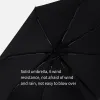 Kontroll Xiaomiyoupin Daily Elements Smart Paraply Fullautomatic Sunny Rainy Men Kvinnor Vindtät vattentät sommarvinter UV -paraply