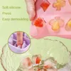 Baking Moulds Silicone Ice Lattice Molds Shapes And Patterns Making With Covers Quick Freezing Machines Are Prone To Detachment