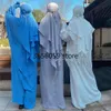 Hijabs twee lagen lange khimar moslimvrouwen headcover headscarf niqab dubai turkish islamitische kleding ramadan eid hoofdtooi240403