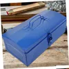 Tool Box Mechanical Case Iron Container Mtifunction Heavy Single Layer Tools Household Toolbox Car Organizer Thicken Storage Drop Deli Otxbx