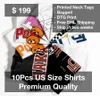 T-shirt maschile Inaka Power Custom T-shirt con tecnologia di stampa sullo schermo di alta qualità e quantità minima minima Abbigliamento personalizzato Darc J240402