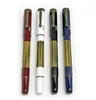 LGP Luxury Pen Egyptian Retro Style Letter Carving Rollerball Ball Point Pens Classic med Serie Number Blue och Red5808695