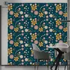 Hintergrundbilder florale selbstklebende Tapetenblume Design Peel und Stick entfernbarer wasserdicht vorgezogener Wandaufkleber Hausdekoration