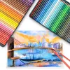 Bleistifte Professional Marco 100/120 Farben Kunststifte Set mit Spitzer öligem Aquarell Bleistift Skizze Malerei für Künstlerbedarf