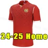 2024 2025 Jerseys de futebol da Armênia 24 25 Adultos Match Home Jersey Treinando Uniformes Men camisas de futebol masculino Kit Kids Kit