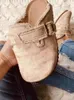 Casual schoenen plus size van vrouwen zomer 2024 mode luipaard print semi-support loafers dames socofy platte slip-on