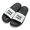 Pantofole personalizzate per uomini donne flop felici flip fai -da -te ladies and sandals scarpe da casa