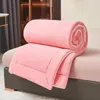 Cobertores outono de lã de inverno cobertor macio de flanela de coral quente capa casual para sofá -cama de quarto colchas de calor confortável e confortável