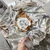 Kış Accan Kadın Lüks Marka İpek Kaşmir Eşarp Incanto Amity Square Scarf Pashmina Şal Sıcak Bandana Kerchief 240322