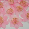 Dekorative Blumen 20 PCs Mix Organza Band Rosenbögen gepolstert Filz Applikationen Upick B259