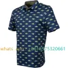 Shirts Googan Squad 2022 Zomer Nieuwe herenrapel Polo shirt Performance Korte mouw Casual mode Slim golfbaan Polo shirts