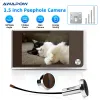 Doorbells Awapow 3.5 inch Camera Peephole Doorbell 120° Door viewer Wireless Doorbell Smart Home Cat Eye Digital Door Bell with Monitor