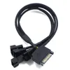 2024 Adapter Cable 15Pin To 3Pin 4Pin Conversion Power SATA 1 To 4 Extension Cables for Computer CPU Host Cooling Fan ConnectorsSATA Extension Cables