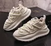 Дизайнерские мужчины 3141 Pure White Brogn Platform Fashion Mesh Party Travel School Sport Swee Swee Absorption Arthable Flats Comfort Sneakers Athleisure