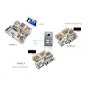 Intercom Jeatone Video Doorbell Outdoor Door Bell Waterproof IP65 Wired Intercom 1200tvl Smart Home Door Phone Camera för 4 lägenheter