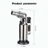 Metal Without Gas Lighter Windproof Barbecue Kitchen Cooking Large Capacity Torch Turbo Lighter Spray Gun Torch Jet Turbo Lighter Gadget