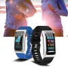 Armband AK12 Smart Armband Women Color Screen IP68 Waterproof Smart Watch Men Heart Ritam Monitor Cycle Activity Monitor Sport Band