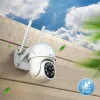 Telecamere ctronics 5mp fotocamera wifi outdoor ptz 360 security telecamera ip rilevamento umano monitoraggio automatico cctv 4mp 1080p visione notturna 2way talk