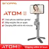 Monopods Snoppa Atom 2 Foldable 3Axis Handheld Gimbal Stabilizer Gimbal with Tripod for Iphone Android Phone smooth4 Mini Mx