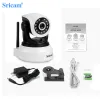 Intercom Sricam SP017 HD 3.0MP IP Kamera 4x Zoom Mini Kablosuz Akıllı Ev CCTV Kamera Mobil Uzaktan 360 ° Görüntü Kapalı Wifi Bebek Monitörü