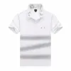 Designer Polo Shirt Mens Polos Tshirt chefes Moda marca de luxo Camiseta comercial Camiseta de golfe pura algodão respirável Mangas curtas T camisetas 2024 Summer Top E4pm