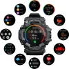 Uhren angreifen Smart Watch Touchscreen Fitness Tracker SmartWatch Herzfrequenzmonitor Blutdruck wasserdichte Uhr für Android iOS