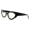 Солнцезащитные очки шикарные для женщин 2024 кошачьи глаза роскошные ацетатные рамки солнечные очки летние очки Gafas de Sol Uv400