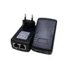 CCTV DC24V 1A 24 watts Plugue de parede Poe Injetor Ethernet Adaptador IP Câmera Poe Phone Poned Supply US UK UK Au Plug