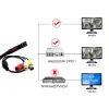 テープ2MP MINI AHD CCTVカメラ8PCS 940NM IR LED 1080p HD AHD DVRシステム用ナイトビジョン屋内ビデオオーディオセキュリティカメラ