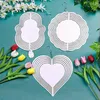 Decorative Figurines 6Pack 10 Inch Sublimation Wind Spinner Blanks 3D Spinners Hanging Double Sided For Garden