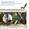 Accessoires Nicrew 3 in 1 elektrisch aquarium siphon grindreiniger waterfilter aquarium wasmachine voor aquariums van aquaria van aquaria