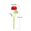 Dekorativa blommor 1pc Artificial Real Touch Silk Ranunculus Blush Flower Bridal Bouquet Floral Arrangement Home Party Wedding Decoration