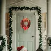 Fiori decorativi ghirlande di buon Natale decorazioni per la scena della casa abbellimenti per interni