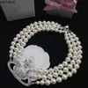 Necklace Designer Luxury Women Fashion Jewelry Metal Pearl necklace Gold Necklace Exquisite accessories Festive exquisite gifts