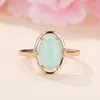 Clusterringe Fuihetys Mode Frauen Ring 925 Silberschmuck Accessoires für Hochzeit Engagement Party Geschenkgröße 6-10 Finger Großhandel Großhandel