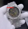 Argento in acciaio inossidabile Men039s orologio automatico Dialtura cavo Personalità Boutique Boutique Watch di alta qualità inossidabile Stee6240397