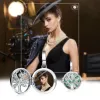 Colares ELESHE SERLING SIER ARESENTO DE VIDA Colares pendentes com Crystal CZ Colar de cadeia de fotos personalizada para jóias de moda feminina