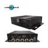 Recorder 4 kanalen H.264 SD -kaart Mobiele DVR voor Truck Taxi School Bus