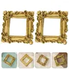 Frames 2 stks miniatuur vintage po frame hars foto decor diy telefoonhoes