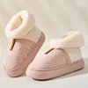 Scarpe casual 2024 stivali da neve soffici invernali per donne comode suola leggera morbida mantieni coppie peluche addensate di cotone