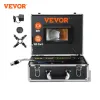 카메라 VEVOR 하수도 카메라 7 "스크린 파이프 라인 검사 카메라 w/ dvr 기능 방수 카메라 w/ 12 조정 가능한 LED 및 16GB SD 카드