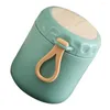 Ensemble de vaisselle rangement de tasse hermétique adorable isolé pour les étudiants Souple portable Souple à double coupée en métal thermique avec